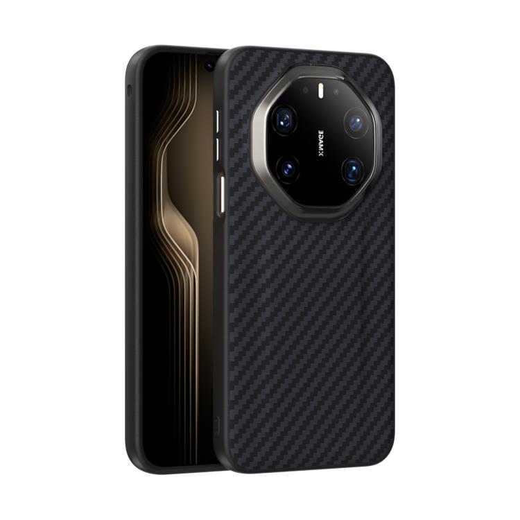 ABEEL C Carbon Fiber Series 6D Micro Relief Phone Case, For Huawei Pura 90 5G, For Huawei Mate 80 RS Ultimate, For Huawei Mate 70 RS Ultimate, For Huawei Mate 60 RS Ultimate