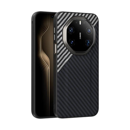ABEEL C Carbon Fiber Series 6D Micro Relief Phone Case, For Huawei Pura 90 5G, For Huawei Mate 80 RS Ultimate, For Huawei Mate 70 RS Ultimate, For Huawei Mate 60 RS Ultimate