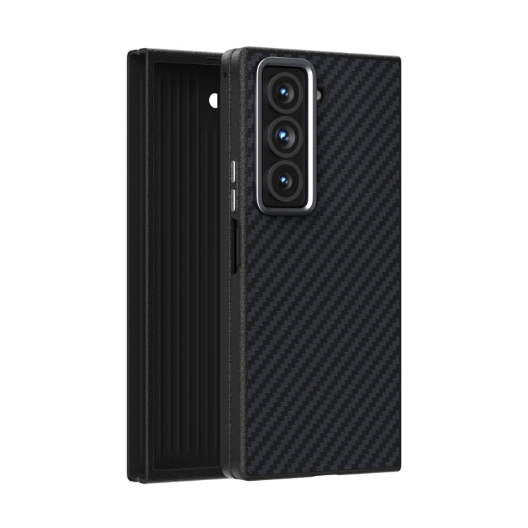 ABEEL C Carbon Fiber Series 6D Micro Relief MagSafe Phone Case, For Samsung Galaxy Z Fold Special, For Samsung Galaxy Z Fold6 5G, For Samsung Galaxy Z Fold5 5G, For Samsung Galaxy Z Flip5 5G