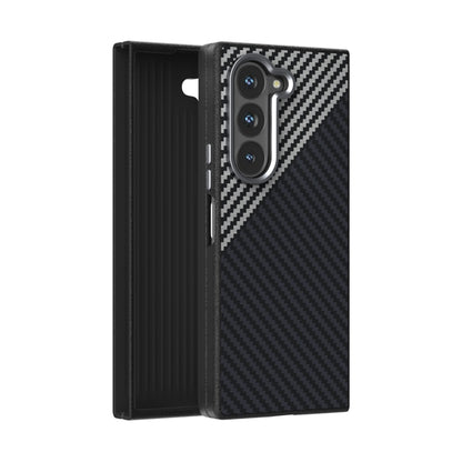 ABEEL C Carbon Fiber Series 6D Micro Relief MagSafe Phone Case, For Samsung Galaxy Z Fold Special, For Samsung Galaxy Z Fold6 5G, For Samsung Galaxy Z Fold5 5G, For Samsung Galaxy Z Flip5 5G