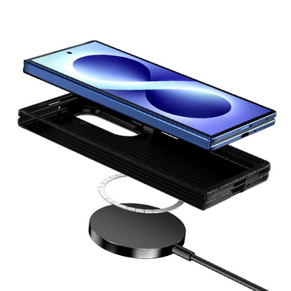 ABEEL C Carbon Fiber Series 6D Micro Relief MagSafe Phone Case, For Galaxy Z Fold8 5G, For Galaxy Z Fold8 Ultra 5G, For Galaxy Z Flip8 5G, For Samsung Galaxy Z Flip7 FE / Flip6, For Samsung Galaxy Z Fold7 5G, For Samsung Galaxy Z Flip7 5G