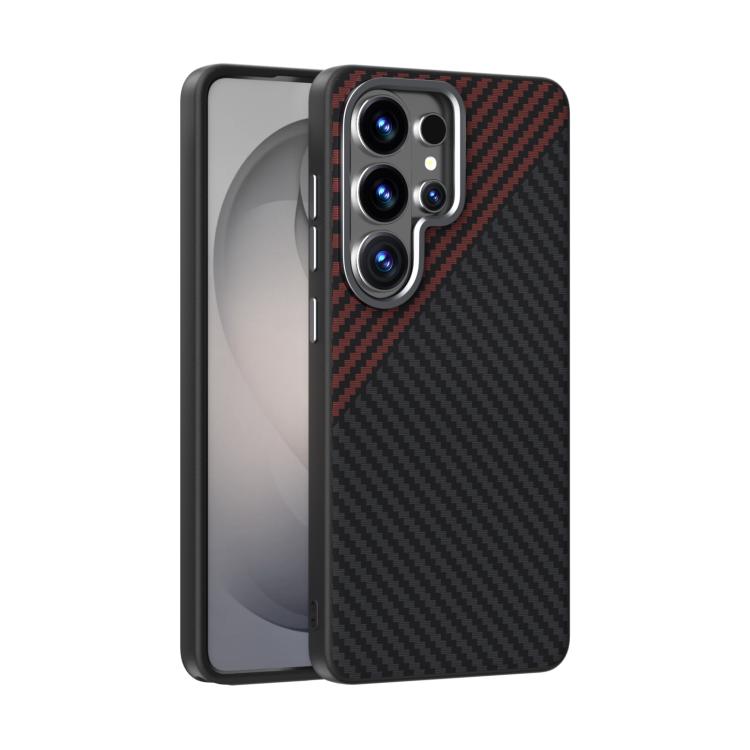ABEEL C Carbon Fiber Series 6D Micro Relief MagSafe Phone Case, For Samsung Galaxy S26+ 5G, For Samsung Galaxy S26 Ultra 5G, For Samsung Galaxy S26 5G, For Samsung Galaxy S25 FE 5G, For Samsung Galaxy S25 Edge 5G, For Samsung Galaxy S25 5G / S24 5G Samsung Accessories - APEXEL INDIA - Mobile Lens - Mobile Camera Lens - Cellphone Accessories - Phone Lens - Smartphone Lens