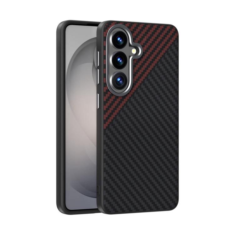 ABEEL C Carbon Fiber Series 6D Micro Relief MagSafe Phone Case, For Samsung Galaxy S26+ 5G, For Samsung Galaxy S26 Ultra 5G, For Samsung Galaxy S26 5G, For Samsung Galaxy S25 FE 5G, For Samsung Galaxy S25 Edge 5G, For Samsung Galaxy S25 5G / S24 5G Samsung Accessories - APEXEL INDIA - Mobile Lens - Mobile Camera Lens - Cellphone Accessories - Phone Lens - Smartphone Lens