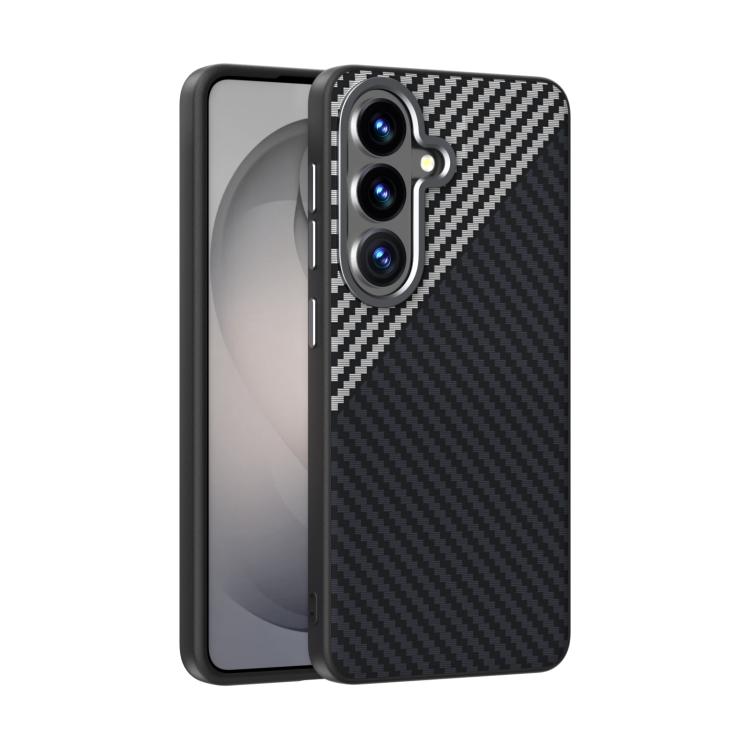 ABEEL C Carbon Fiber Series 6D Micro Relief MagSafe Phone Case, For Samsung Galaxy S26+ 5G, For Samsung Galaxy S26 Ultra 5G, For Samsung Galaxy S26 5G, For Samsung Galaxy S25 FE 5G, For Samsung Galaxy S25 Edge 5G, For Samsung Galaxy S25 5G / S24 5G Samsung Accessories - APEXEL INDIA - Mobile Lens - Mobile Camera Lens - Cellphone Accessories - Phone Lens - Smartphone Lens