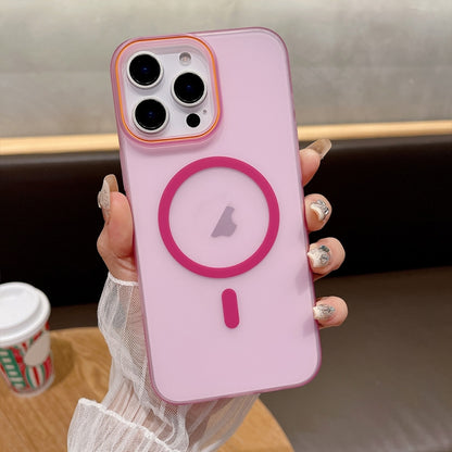 Soft Sandy Skin Feel MagSafe Magnetic PC Phone Case, For iPhone 13 Pro Max, For iPhone 13 Pro, For iPhone 13 Apple Accessories engsof5020 More iPhone Cases - APEXEL INDIA - Mobile Lens - Mobile Camera Lens - Cellphone Accessories - Phone Lens - Smartphone Lens