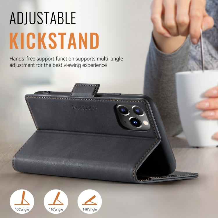 AutSpace A11 Side Buckle MagSafe Magnetic RFID Phone Leather Case, For iPhone 11 Pro Max, For iPhone 11, For iPhone 11 Pro Apple Accessories engaut5044 More iPhone Cases - AutSpace - Mobile Lens - Mobile Camera Lens - Cellphone Accessories - Phone Lens - Smartphone Lens