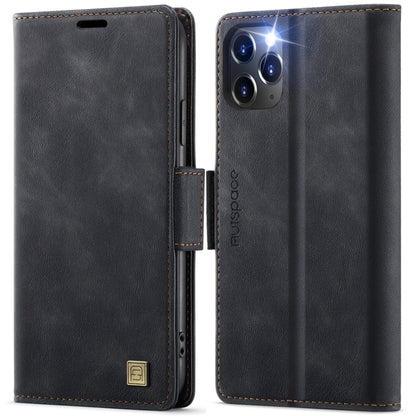 AutSpace A11 Side Buckle MagSafe Magnetic RFID Phone Leather Case Apple Accessories engaut5696 More iPhone Cases - AutSpace - Mobile Lens - Mobile Camera Lens - Cellphone Accessories - Phone Lens - Smartphone Lens