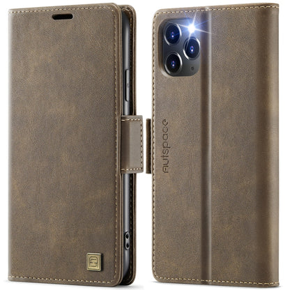 AutSpace A11 Side Buckle MagSafe Magnetic RFID Phone Leather Case Apple Accessories engaut5696 More iPhone Cases - AutSpace - Mobile Lens - Mobile Camera Lens - Cellphone Accessories - Phone Lens - Smartphone Lens