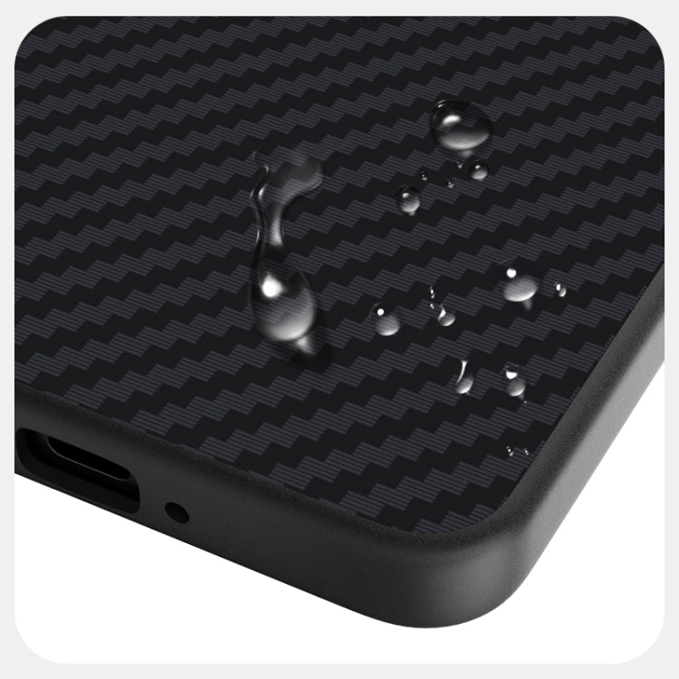 ABEEL C Carbon Fiber Series 6D Micro Relief MagSafe Phone Case, For Redmi K80, For Redmi K80 Pro Champion Edition