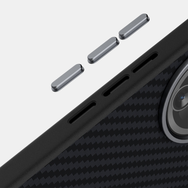ABEEL C Carbon Fiber Series 6D Micro Relief MagSafe Phone Case, For Redmi K80, For Redmi K80 Pro Champion Edition