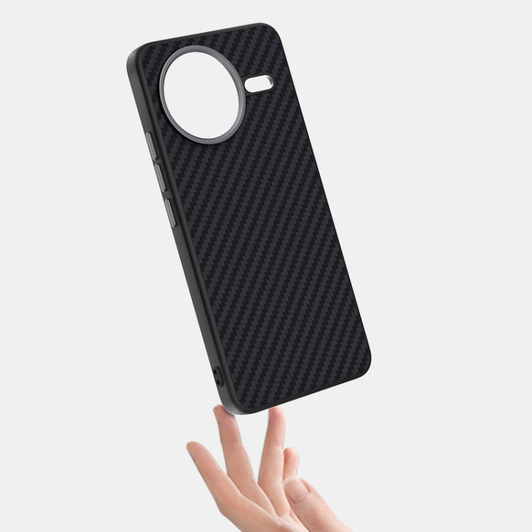 ABEEL C Carbon Fiber Series 6D Micro Relief MagSafe Phone Case, For Redmi K80, For Redmi K80 Pro Champion Edition