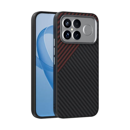 ABEEL C Carbon Fiber Series 6D Micro Relief MagSafe Phone Case, For Redmi K100 Pro Max 5G, For Redmi K100 Pro 5G, For Redmi K90 Pro Max/Poco F8 Ultra, For Redmi K90/Poco F8 Pro, For Redmi K90 Pro Max Champion Edition, For Redmi K80 Pro