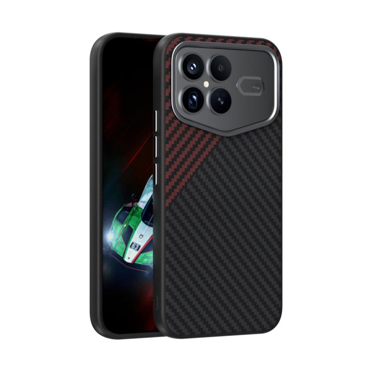 ABEEL C Carbon Fiber Series 6D Micro Relief MagSafe Phone Case, For Redmi K100 Pro Max 5G, For Redmi K100 Pro 5G, For Redmi K90 Pro Max/Poco F8 Ultra, For Redmi K90/Poco F8 Pro, For Redmi K90 Pro Max Champion Edition, For Redmi K80 Pro