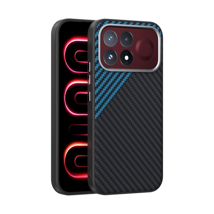 ABEEL C Carbon Fiber Series 6D Micro Relief MagSafe Phone Case, For Redmi K100 Pro Max 5G, For Redmi K100 Pro 5G, For Redmi K90 Pro Max/Poco F8 Ultra, For Redmi K90/Poco F8 Pro, For Redmi K90 Pro Max Champion Edition, For Redmi K80 Pro