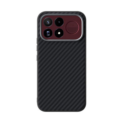 ABEEL C Carbon Fiber Series 6D Micro Relief MagSafe Phone Case, For Redmi K100 Pro Max 5G, For Redmi K100 Pro 5G, For Redmi K90 Pro Max/Poco F8 Ultra, For Redmi K90/Poco F8 Pro, For Redmi K90 Pro Max Champion Edition, For Redmi K80 Pro