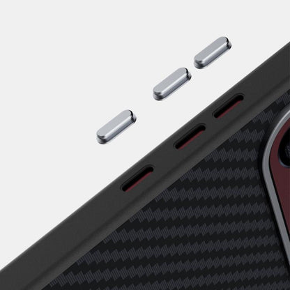 ABEEL C Carbon Fiber Series 6D Micro Relief MagSafe Phone Case, For Redmi K100 Pro Max 5G, For Redmi K100 Pro 5G, For Redmi K90 Pro Max/Poco F8 Ultra, For Redmi K90/Poco F8 Pro, For Redmi K90 Pro Max Champion Edition, For Redmi K80 Pro