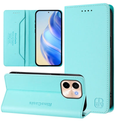 RC01 Dual-Folded Magnetic Suction RFID Leather Phone Case, For vivo V40 Lite 5G / V30e 5G Global, For vivo S19, For vivo Y28 4G