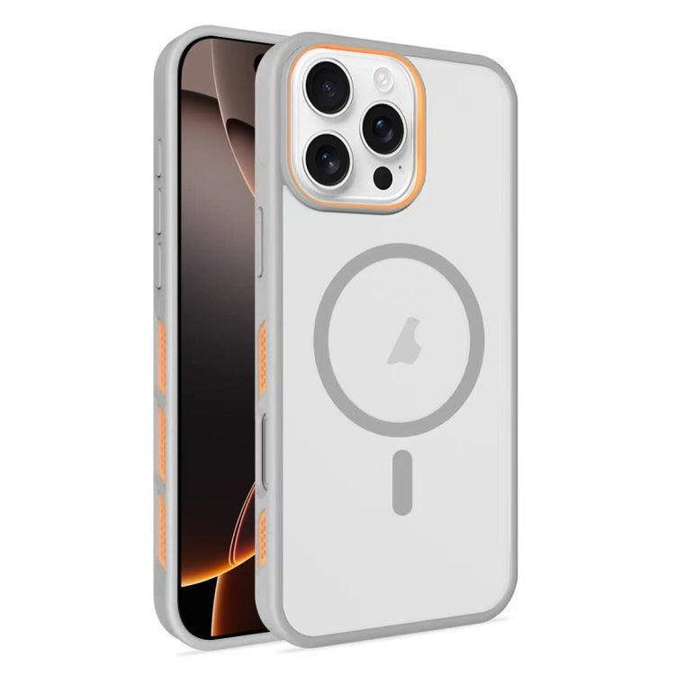Frosted Translucent Side Ice Fog Cooling MagSafe Phone Case, For iPhone 16 Pro Max, For iPhone 16 Pro, For iPhone 16 Plus, For iPhone 16 Apple Accessories engfro5037 iPhone 16 Pro Max - APEXEL INDIA - Mobile Lens - Mobile Camera Lens - Cellphone Accessories - Phone Lens - Smartphone Lens