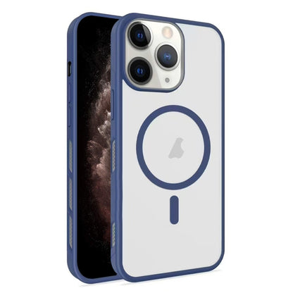 Frosted Translucent Side Ice Fog Cooling MagSafe Phone Case, For iPhone 11 Pro Apple Accessories engfro5041 More iPhone Cases - APEXEL INDIA - Mobile Lens - Mobile Camera Lens - Cellphone Accessories - Phone Lens - Smartphone Lens