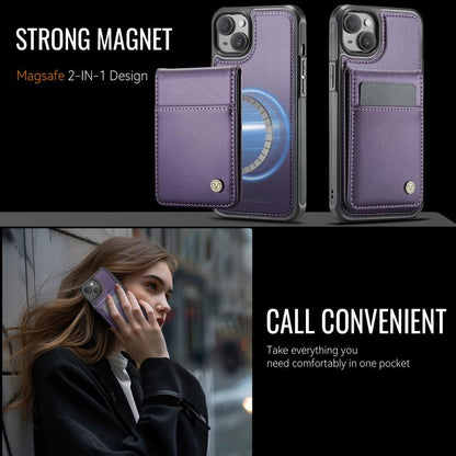 JEEHOOD J06 British Style RFID MagSafe Card Bag PU Phone Case, For iPhone 13, For iPhone 12 / 12 Pro, For iPhone 12 Pro Max, For iPhone 11 Pro Max Apple Accessories engjee5049 More iPhone Cases - JEEHOOD - Mobile Lens - Mobile Camera Lens - Cellphone Accessories - Phone Lens - Smartphone Lens