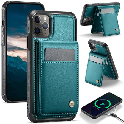 JEEHOOD J06 British Style RFID MagSafe Card Bag PU Phone Case, For iPhone 13, For iPhone 12 / 12 Pro, For iPhone 12 Pro Max, For iPhone 11 Pro Max Apple Accessories engjee5049 More iPhone Cases - JEEHOOD - Mobile Lens - Mobile Camera Lens - Cellphone Accessories - Phone Lens - Smartphone Lens