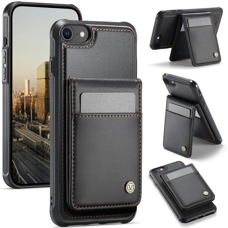 JEEHOOD J06 British Style RFID MagSafe Card Bag PU Phone Case, For iPhone 14 Pro Max, For iPhone SE 2022 / SE 2020 / 8, For iPhone 13 Pro Max, For iPhone 13 Pro Apple Accessories engjee5048 iPhone 14 Pro Max - JEEHOOD - Mobile Lens - Mobile Camera Lens - Cellphone Accessories - Phone Lens - Smartphone Lens