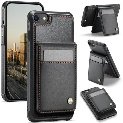 JEEHOOD J06 British Style RFID MagSafe Card Bag PU Phone Case, For iPhone 14 Pro Max, For iPhone SE 2022 / SE 2020 / 8, For iPhone 13 Pro Max, For iPhone 13 Pro Apple Accessories engjee5048 iPhone 14 Pro Max - JEEHOOD - Mobile Lens - Mobile Camera Lens - Cellphone Accessories - Phone Lens - Smartphone Lens