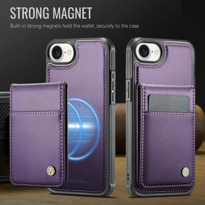 JEEHOOD J06 British Style RFID MagSafe Card Bag PU Phone Case, For iPhone 16e, For iPhone 16 Pro Max, For iPhone 16 Pro, For iPhone 16 Plus Apple Accessories engjee5042 iPhone 16e - JEEHOOD - Mobile Lens - Mobile Camera Lens - Cellphone Accessories - Phone Lens - Smartphone Lens