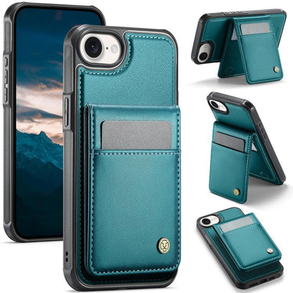 JEEHOOD J06 British Style RFID MagSafe Card Bag PU Phone Case, For iPhone 16e, For iPhone 16 Pro Max, For iPhone 16 Pro, For iPhone 16 Plus Apple Accessories engjee5042 iPhone 16e - JEEHOOD - Mobile Lens - Mobile Camera Lens - Cellphone Accessories - Phone Lens - Smartphone Lens