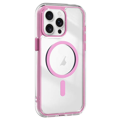 Acrylic Hybrid TPU Airbag Shockproof MagSafe Phone Case, For iPhone 16, For iPhone 15 Pro Max, For iPhone 15 Pro Apple Accessories engacr5050 iPhone 16 - APEXEL INDIA - Mobile Lens - Mobile Camera Lens - Cellphone Accessories - Phone Lens - Smartphone Lens