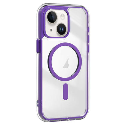 Acrylic Hybrid TPU Airbag Shockproof MagSafe Phone Case, For iPhone 15 Plus, For iPhone 15, For iPhone 14 Plus Apple Accessories engacr5053 iPhone 15 Plus - APEXEL INDIA - Mobile Lens - Mobile Camera Lens - Cellphone Accessories - Phone Lens - Smartphone Lens
