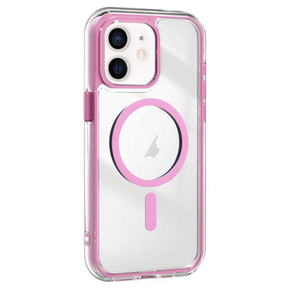 Acrylic Hybrid TPU Airbag Shockproof MagSafe Phone Case, For iPhone 12, For iPhone 12 Pro Max, For iPhone 12 Pro Apple Accessories engacr5062 More iPhone Cases - APEXEL INDIA - Mobile Lens - Mobile Camera Lens - Cellphone Accessories - Phone Lens - Smartphone Lens