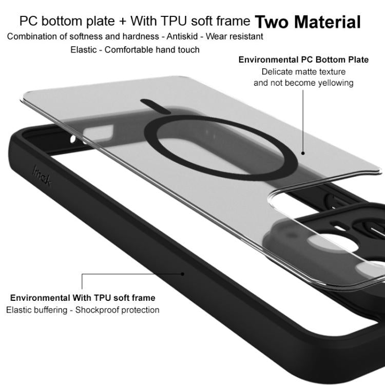 imak UX-9B Series MagSafe Four Corners Tiny Airbag Shockproof Phone Case, For Honor Magic7 Pro, For Honor Magic7 Mobile Accessories - imak - Mobile Lens - Mobile Camera Lens - Cellphone Accessories - Phone Lens - Smartphone Lens
