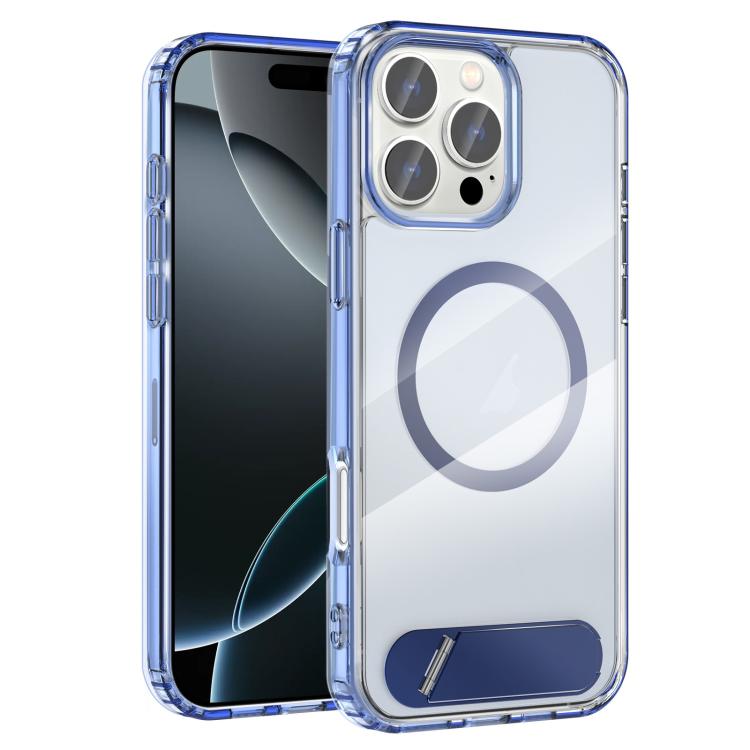 Clear PC Hybrid TPU MagSafe Phone Case with Holder, For iPhone 16 Pro Max, For iPhone 16 Pro, For iPhone 16 Plus, For iPhone 16 Apple Accessories engcle5054 iPhone 16 Pro Max - APEXEL INDIA - Mobile Lens - Mobile Camera Lens - Cellphone Accessories - Phone Lens - Smartphone Lens