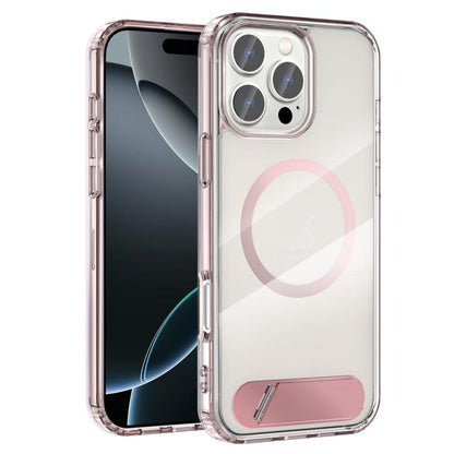 Clear PC Hybrid TPU MagSafe Phone Case with Holder, For iPhone 16 Pro Max, For iPhone 16 Pro, For iPhone 16 Plus, For iPhone 16 Apple Accessories engcle5054 iPhone 16 Pro Max - APEXEL INDIA - Mobile Lens - Mobile Camera Lens - Cellphone Accessories - Phone Lens - Smartphone Lens