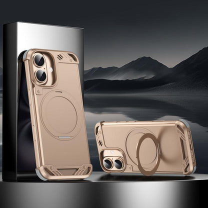 R-JUST RJ63-1 Frameless Aroma Mecha MagSafe Holder Phone Case, For iPhone 16 Pro Max, For iPhone 16 Pro, For iPhone 16 Plus, For iPhone 16, For iPhone 15 Pro Max, For iPhone 15 Pro Apple Accessories engr-j5074 iPhone 16 Pro Max - R-JUST - Mobile Lens - Mobile Camera Lens - Cellphone Accessories - Phone Lens - Smartphone Lens