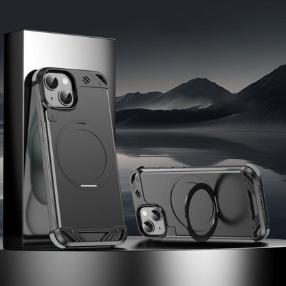 R-JUST RJ63-1 Frameless Aroma Mecha MagSafe Holder Phone Case, For iPhone 13 Apple Accessories engr-j5076 More iPhone Cases - R-JUST - Mobile Lens - Mobile Camera Lens - Cellphone Accessories - Phone Lens - Smartphone Lens