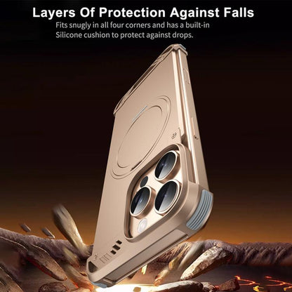R-JUST RJ63-1 Frameless Aroma Mecha MagSafe Holder Phone Case, For iPhone 16 Pro Max, For iPhone 16 Pro, For iPhone 16 Plus, For iPhone 16, For iPhone 15 Pro Max, For iPhone 15 Pro Apple Accessories engr-j5074 iPhone 16 Pro Max - R-JUST - Mobile Lens - Mobile Camera Lens - Cellphone Accessories - Phone Lens - Smartphone Lens