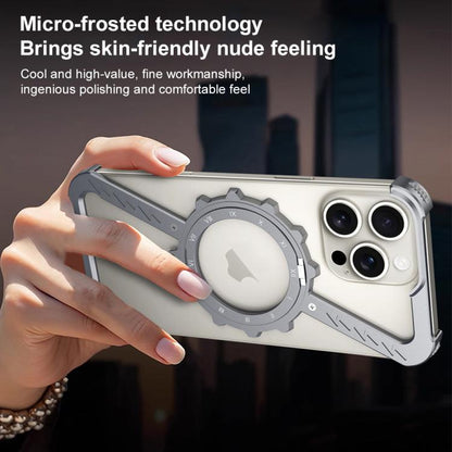 Z-shaped Frameless Metal 360 Holder MagSafe Phone Case, For iPhone 16 Pro Max, For iPhone 16 Pro, For iPhone 16 Plus, For iPhone 16, For iPhone 15 Pro Max, For iPhone 15 Pro Apple Accessories engz-s5061 iPhone 16 Pro Max - APEXEL INDIA - Mobile Lens - Mobile Camera Lens - Cellphone Accessories - Phone Lens - Smartphone Lens