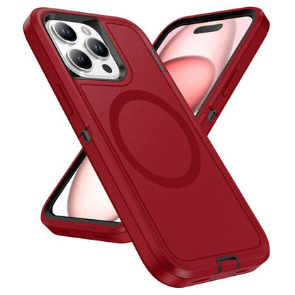 Life Waterproof Rugged MagSafe Magnetic Phone Case, For iPhone 16 Pro Max, For iPhone 16 Pro, For iPhone 16 Plus, For iPhone 16 Apple Accessories englif5103 iPhone 16 Pro Max - APEXEL INDIA - Mobile Lens - Mobile Camera Lens - Cellphone Accessories - Phone Lens - Smartphone Lens