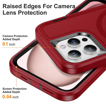 Life Waterproof Rugged MagSafe Magnetic Phone Case, For iPhone 16 Pro Max, For iPhone 16 Pro, For iPhone 16 Plus, For iPhone 16 Apple Accessories englif5103 iPhone 16 Pro Max - APEXEL INDIA - Mobile Lens - Mobile Camera Lens - Cellphone Accessories - Phone Lens - Smartphone Lens