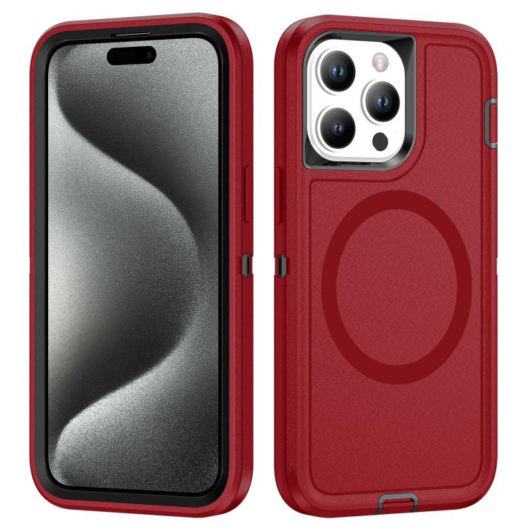 Life Waterproof Rugged MagSafe Magnetic Phone Case, For iPhone 15 Pro Max, For iPhone 15 Pro, For iPhone 14 Plus / 15 Plus, For iPhone 15 Apple Accessories englif5104 iPhone 15 Pro Max - APEXEL INDIA - Mobile Lens - Mobile Camera Lens - Cellphone Accessories - Phone Lens - Smartphone Lens