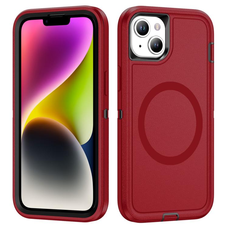 Life Waterproof Rugged MagSafe Magnetic Phone Case, For iPhone 13 / 14, For iPhone 14 Pro, For iPhone 14 Pro Max Apple Accessories englif5091 iPhone 14 - APEXEL INDIA - Mobile Lens - Mobile Camera Lens - Cellphone Accessories - Phone Lens - Smartphone Lens