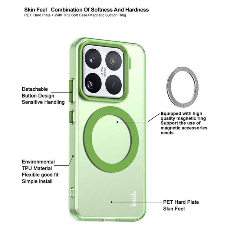 IMAK Candy Series Shockproof MagSafe Phone Case, For Xiaomi 15 Pro, For Xiaomi 15 Xiaomi Accessories - imak - Mobile Lens - Mobile Camera Lens - Cellphone Accessories - Phone Lens - Smartphone Lens