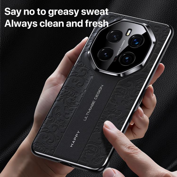 Cloud Dragon Pattern Plain Leather PC Phone Case, For Honor X50 Pro, For Honor X50 engclo6152 Honor Honor Cases Mobile Accessories - APEXEL INDIA - Mobile Lens - Mobile Camera Lens - Cellphone Accessories - Phone Lens - Smartphone Lens