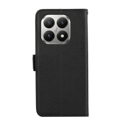 ABEEL Side-Magnetic Litchi Pattern Leather RFID Phone Case, For Xiaomi 17T Pro 5G, For Xiaomi 17T 5G, For Xiaomi 17 Pro Max, For Xiaomi 17 Pro, For Xiaomi 17, For Xiaomi 15T Pro 5G