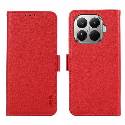 ABEEL Side-Magnetic Litchi Pattern Leather RFID Phone Case, For Xiaomi 17T Pro 5G, For Xiaomi 17T 5G, For Xiaomi 17 Pro Max, For Xiaomi 17 Pro, For Xiaomi 17, For Xiaomi 15T Pro 5G