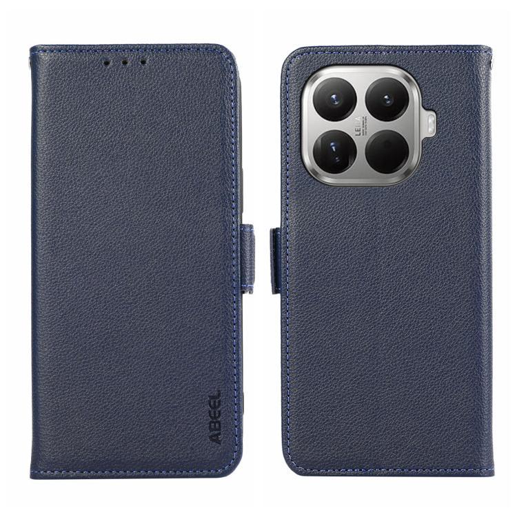 ABEEL Side-Magnetic Litchi Pattern Leather RFID Phone Case, For Xiaomi 17T Pro 5G, For Xiaomi 17T 5G, For Xiaomi 17 Pro Max, For Xiaomi 17 Pro, For Xiaomi 17, For Xiaomi 15T Pro 5G