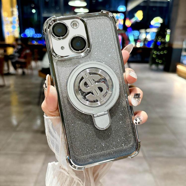 Space Gradient Glitter MagSafe Holder Phone Case with Lens Film, For iPhone 15 Plus, For iPhone 15, For iPhone 14 Plus Apple Accessories engspa5123 iPhone 15 Plus - APEXEL INDIA - Mobile Lens - Mobile Camera Lens - Cellphone Accessories - Phone Lens - Smartphone Lens