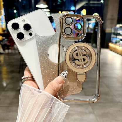 Space Gradient Glitter MagSafe Holder Phone Case with Lens Film, For iPhone 15 Plus, For iPhone 15, For iPhone 14 Plus Apple Accessories engspa5123 iPhone 15 Plus - APEXEL INDIA - Mobile Lens - Mobile Camera Lens - Cellphone Accessories - Phone Lens - Smartphone Lens